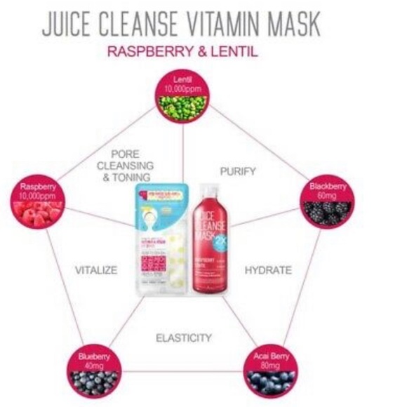 Ariul Raspberry & Lentil Juice Cleanse - Picture 4 of 6